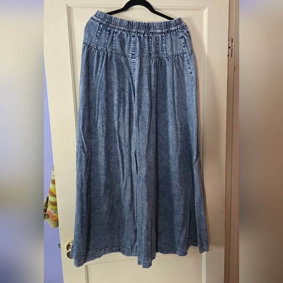 Three Bird Nest Wide Leg Pants Nwot Sz L - Picture 4 of 4